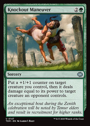 Knockout Maneuver (147) [Tarkir: Dragonstorm]
