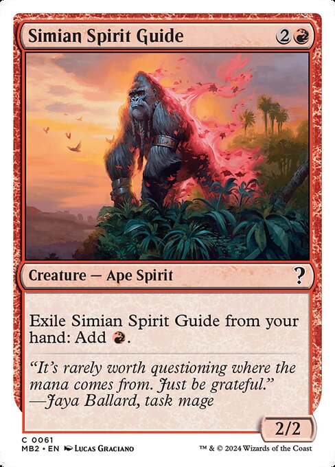 Simian Spirit Guide (61) [Mystery Booster 2]