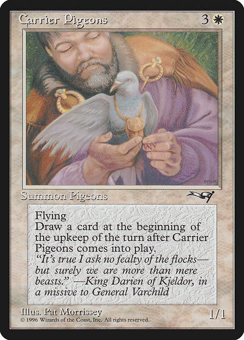 Carrier Pigeons (1b) [Alliances]