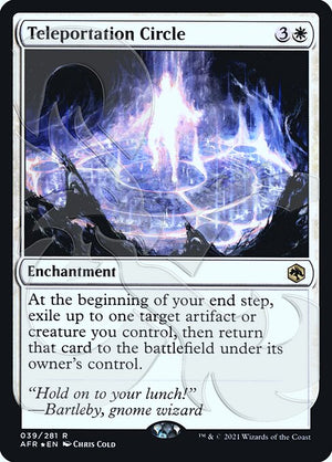 Teleportation Circle (39a) [Adventures in the Forgotten Realms Promos]