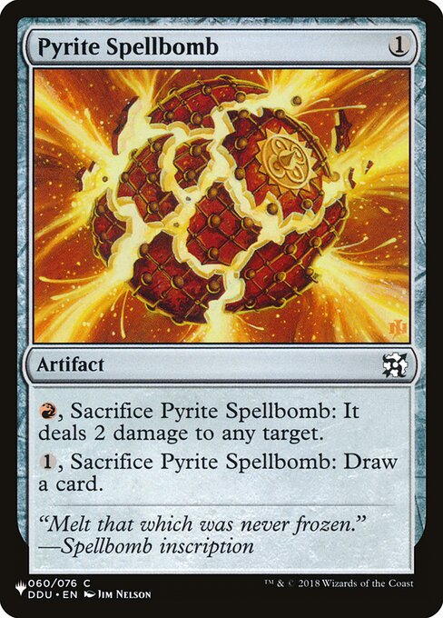 Pyrite Spellbomb (DDU-60) [The List]