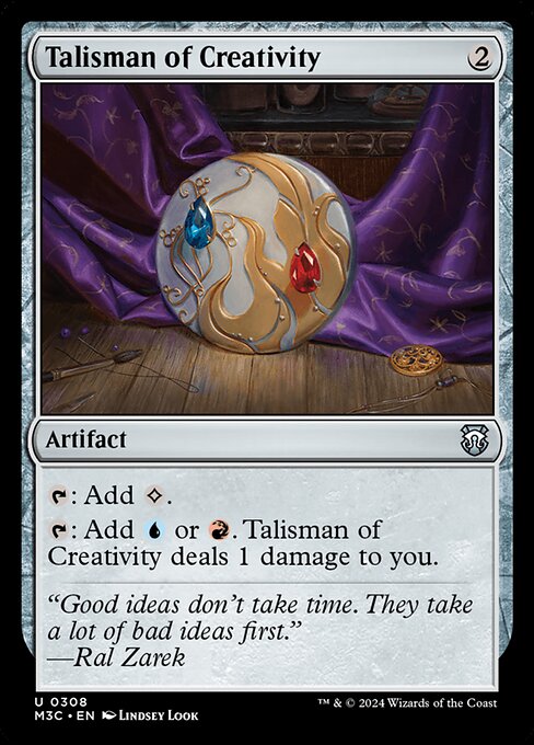 Talisman of Creativity (308) [Modern Horizons 3 Commander]