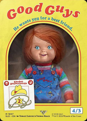 Kardur, Doomscourge // Kardur, Doomscourge (1807) [Secret Lair Drop] Reverse