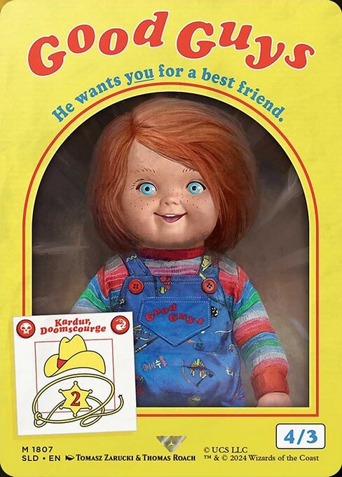 Kardur, Doomscourge // Kardur, Doomscourge (1807) [Secret Lair Drop] Reverse