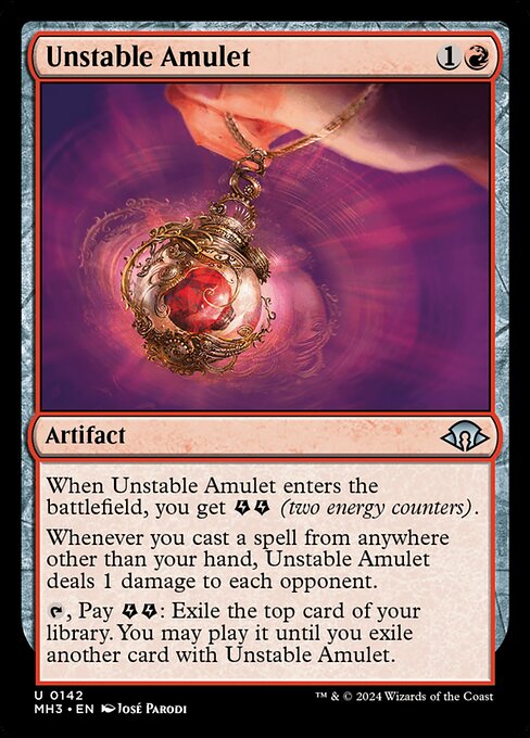 Unstable Amulet (142) [Modern Horizons 3]