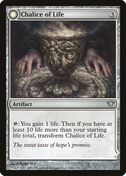 Chalice of Life // Chalice of Death (146) [Dark Ascension]