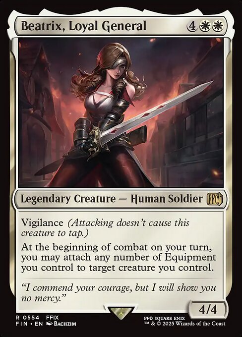 Beatrix, Loyal General (554) [Final Fantasy]