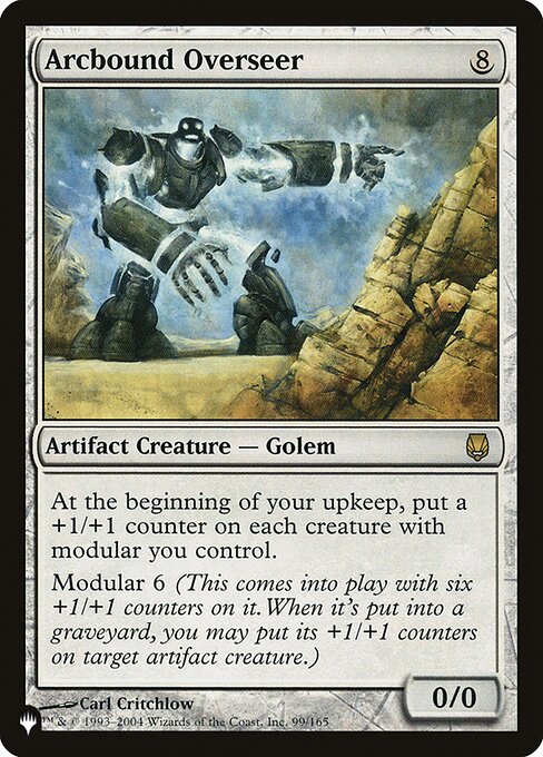 Arcbound Overseer (DST-99) [The List]