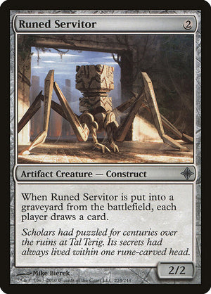 Runed Servitor (224) [Rise of the Eldrazi]