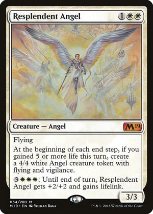 Resplendent Angel (34p) [Core Set 2019 Promos]