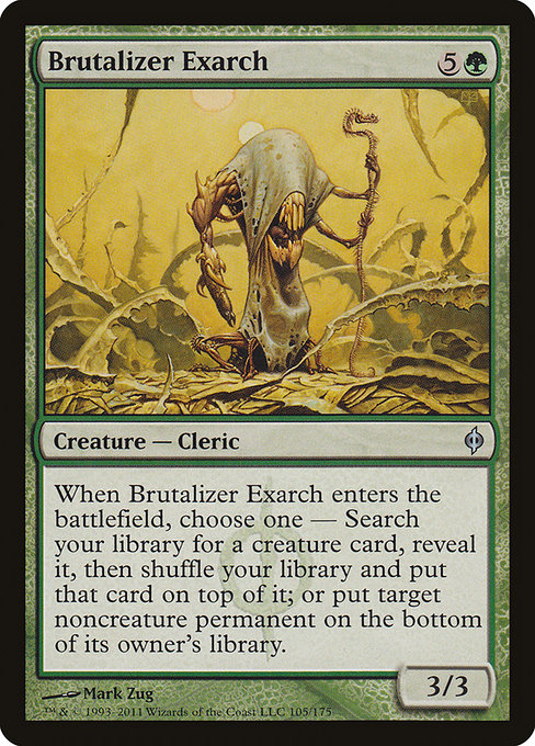 Brutalizer Exarch (105) [New Phyrexia]