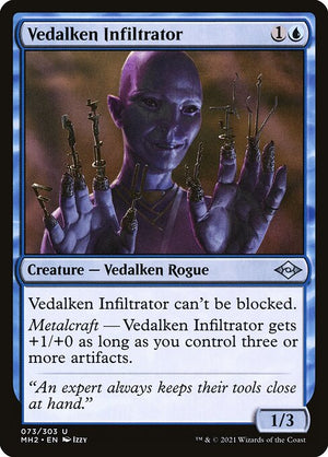 Vedalken Infiltrator (73) [Modern Horizons 2]