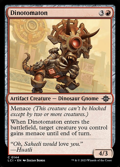 Dinotomaton (144) [The Lost Caverns of Ixalan]