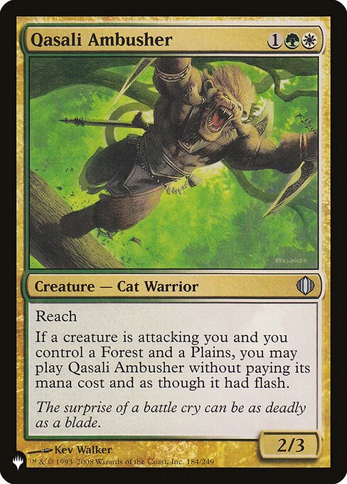 Qasali Ambusher (ALA-184) [The List]