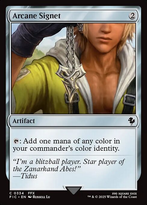 Arcane Signet (334) [Final Fantasy Commander]