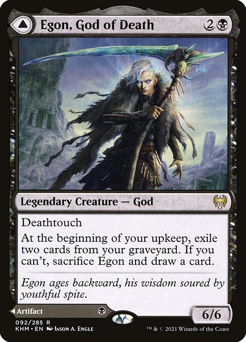 Egon, God of Death // Throne of Death (92) [Kaldheim]