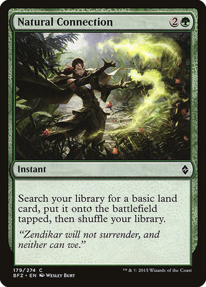 Natural Connection (179) [Battle for Zendikar]
