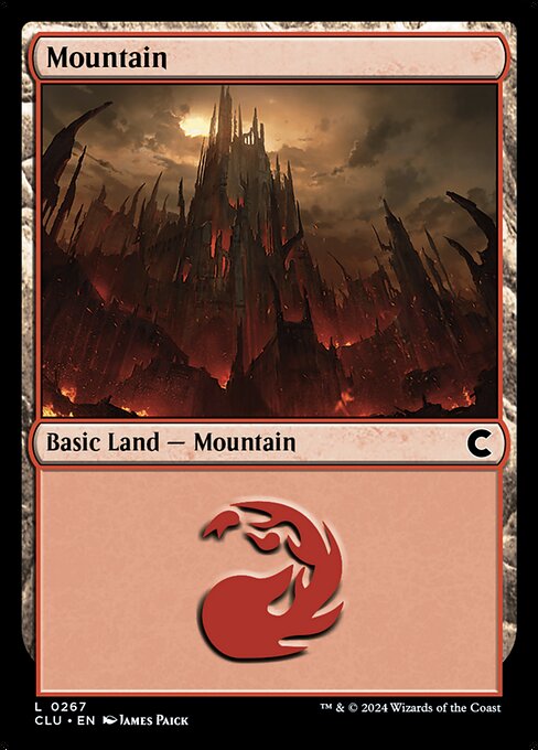 Mountain (267) [Ravnica: Clue Edition]