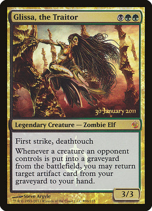 Glissa, the Traitor (96★) [Mirrodin Besieged Promos]
