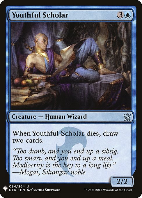 Youthful Scholar (DTK-84) [The List]