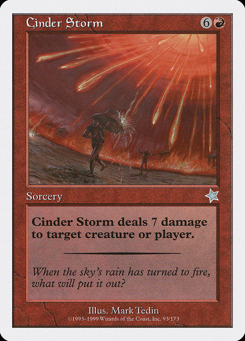 Cinder Storm (93) [Starter 1999]