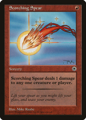Scorching Spear (148) [Portal]