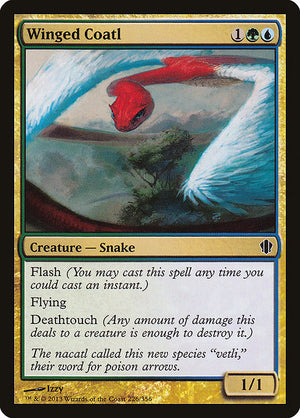 Winged Coatl (226) [Commander 2013]