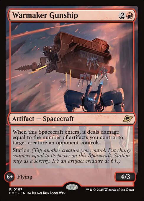 Warmaker Gunship (167) [Edge of Eternities]