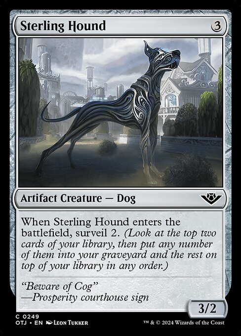 Sterling Hound (249) [Outlaws of Thunder Junction]