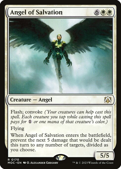Angel of Salvation (170) [March of the Machine Commander]