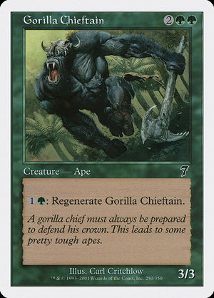 Gorilla Chieftain (250) [Seventh Edition]