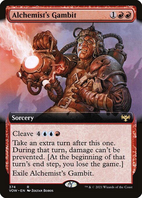 Alchemist's Gambit (374) [Innistrad: Crimson Vow] [Extended Art]