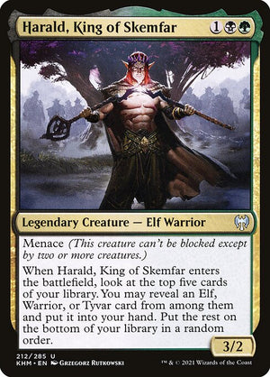 Harald, King of Skemfar (212) [Kaldheim]