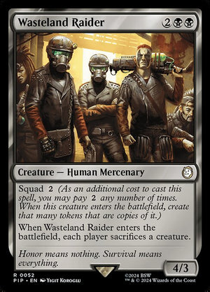 Wasteland Raider (52) [Fallout]