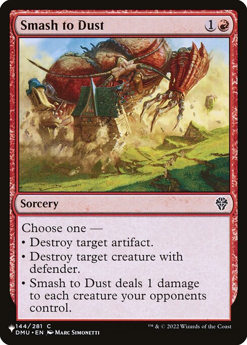 Smash to Dust (DMU-144) [The List]