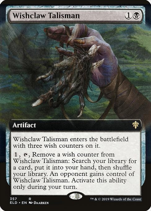 Wishclaw Talisman (357) [Throne of Eldraine] [Extended Art]