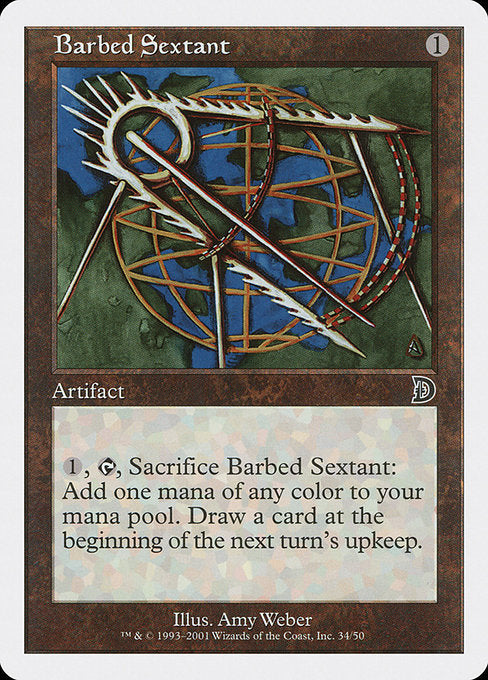 Barbed Sextant (34) [Deckmasters]