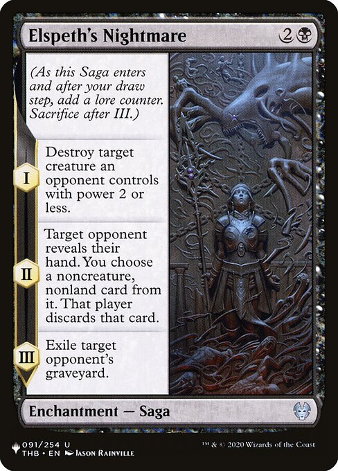 Elspeth's Nightmare (THB-91) [The List]
