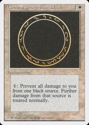 Circle of Protection: Black (2) [Introductory Two-Player Set]