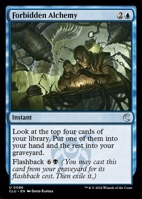 Forbidden Alchemy (86) [Ravnica: Clue Edition]