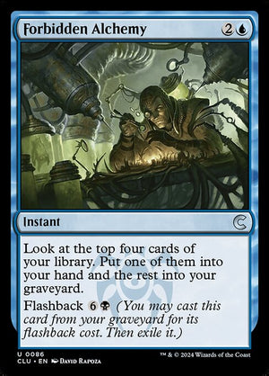 Forbidden Alchemy (86) [Ravnica: Clue Edition]
