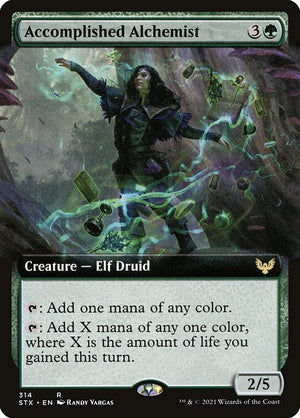 Accomplished Alchemist (314) [Strixhaven: School of Mages] [Extended Art]