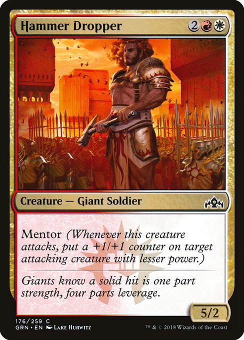 Hammer Dropper (176) [Guilds of Ravnica]