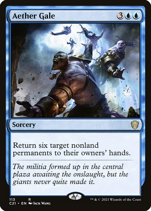 Aether Gale (113) [Commander 2021]