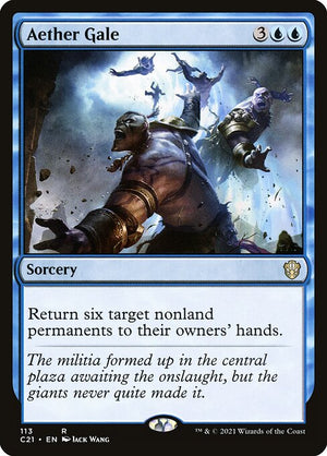 Aether Gale (113) [Commander 2021]