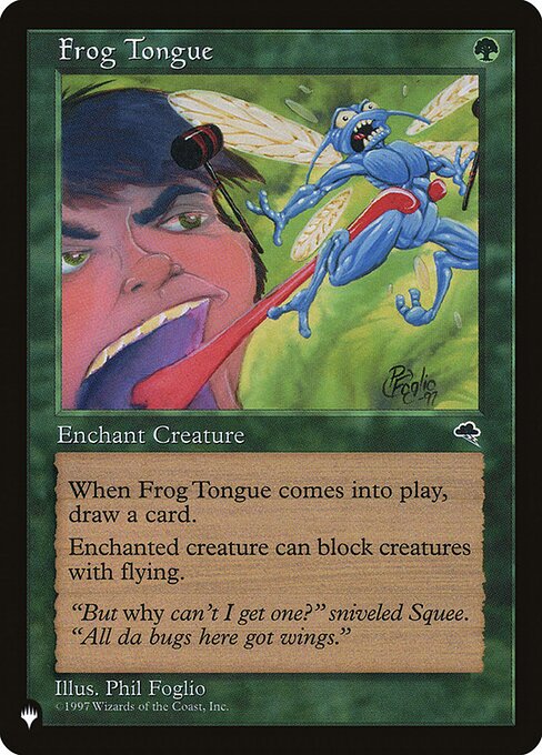 Frog Tongue (TMP-228) [The List]