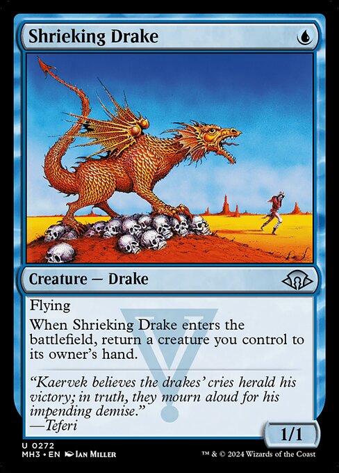 Shrieking Drake (272) [Modern Horizons 3]