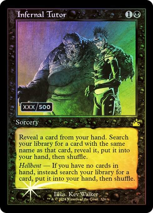 Infernal Tutor (326z) [Ravnica Remastered]