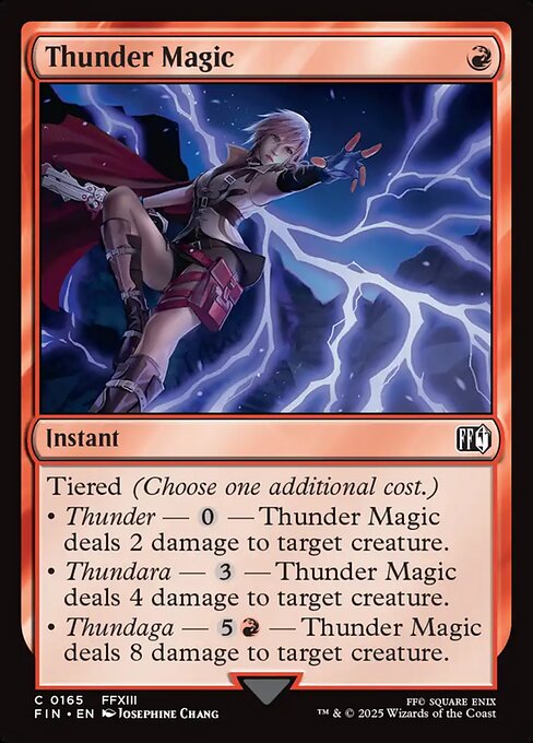 Thunder Magic (165) [Final Fantasy]