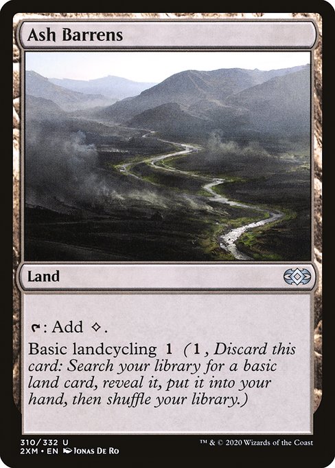 Ash Barrens (310) [Double Masters]